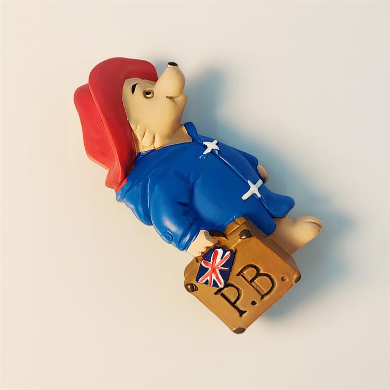 Imán decorativo 3D oso Paddington, mini 4.1x7.6 cm miniatura 3