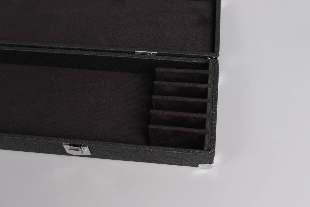 Vetimobato Funda rígida para Arco de violín/Viola/Violonchelo con Correa Ajustable para el Hombro, Bolsa de Lazo Fuerte y Ligera, Funda rígida de tamaño Completo