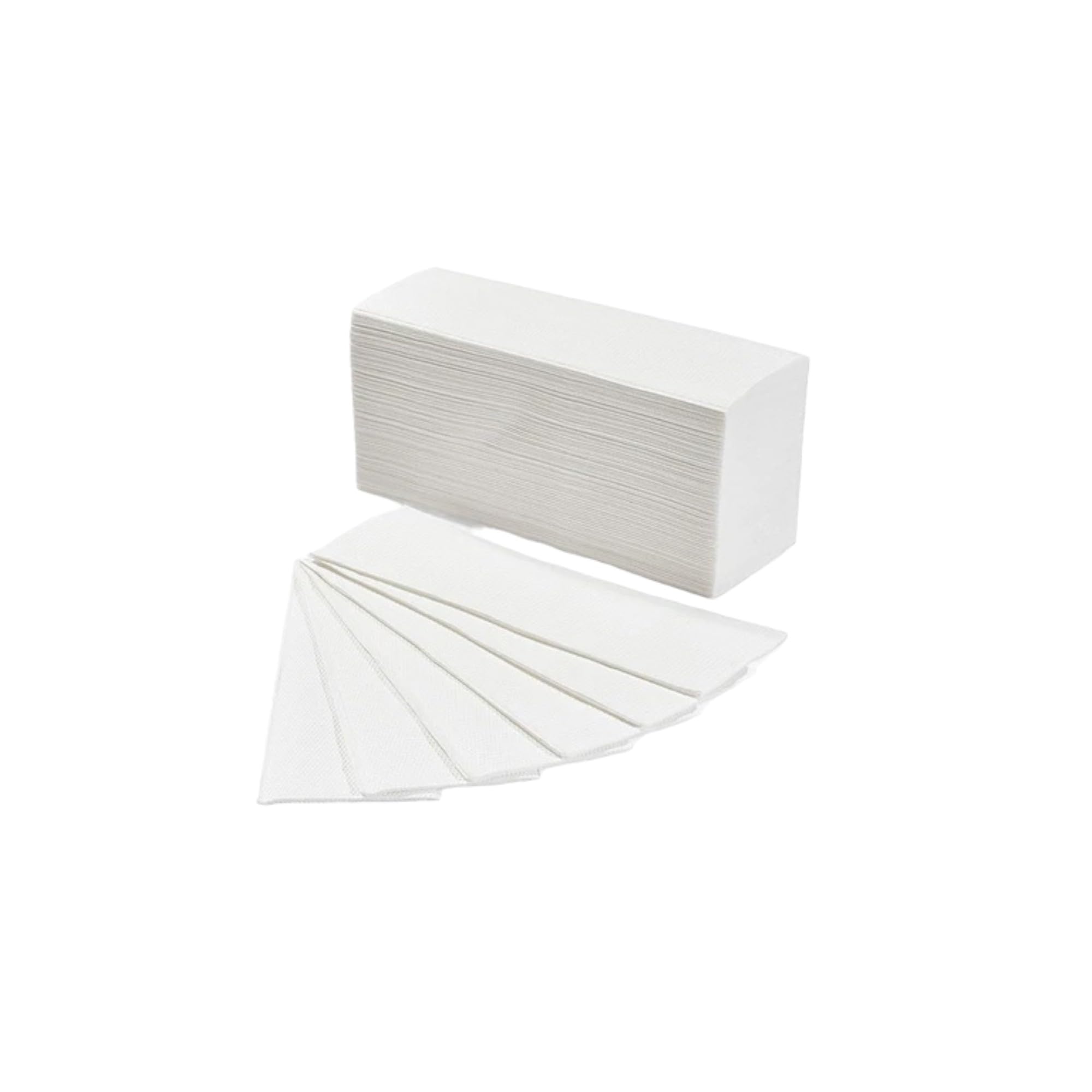 Ręcznik złożony w kształcie litery V – papier 2 welony - 21cm x 25cm – 3150 sztuk