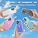 Cozycase for iPhone 16 Case Waterproof - 360 Heavy Duty with Screen/Camera Protector Shockproof IP68 Underwater Dustproof Water Dust Shock Proof Full Body/Front and Back Case Frosted Clear 6.1 inch