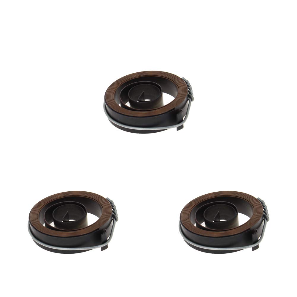 Mromax 40X6x0.7mm Drill Press Return Spring, Quill Spring Feed Return Coil Spring Assembly 1Pcs
