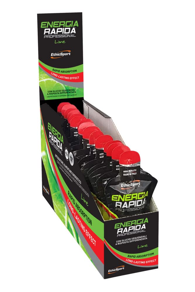 EthicSport Energia Rapida Professional Lime (box 15 pezzi da 50ml)