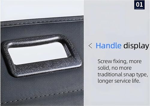 Cubierta de maletero para VW Tiguan 5N (2009-2016) retráctil en cuero 6