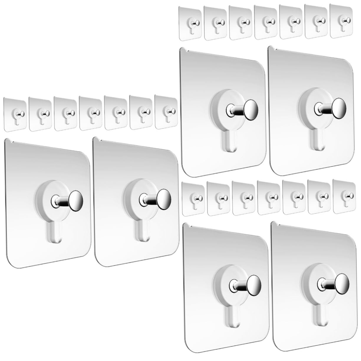 Adhésifs transparents fixation murale NUOBESTY x90 pour cadres