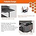 Foldable Griddle Side Shelf and Caddy for Blackstone 28