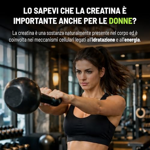 Equilibra Creatina Monoidrato, Vegana, 3000Mg Per Dose Max Die, 180 Compresse, Scorta 2 Mesi, Senza Glutine, Ideale Per Il Pre Workout, Per Uomini E Donne, Senza Coloranti, Senza Lattosio - 5