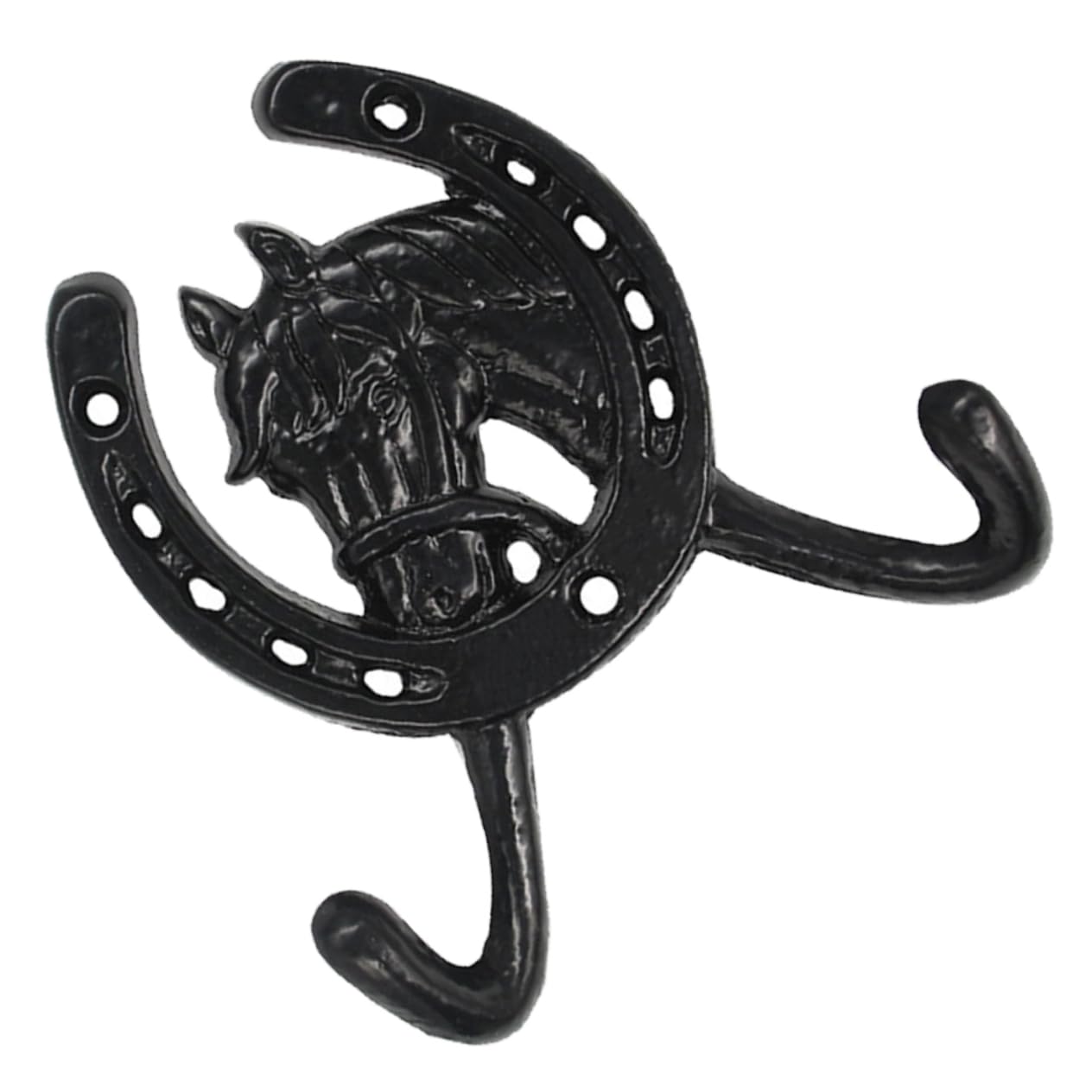 馬のフック　馬のハンガー掛け Amazon.co.jp: Angoily 馬の頭と蹄形の壁掛けフック 鉄製 コート