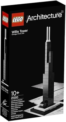 LEGO 21000 - Kit de construcción de arquitectura, Torre Willis (Torre Sears)