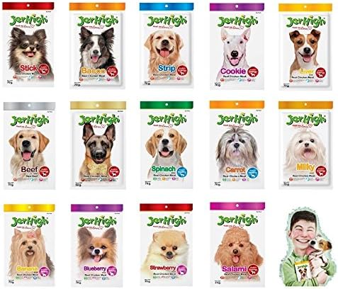 Pupkart Jerhigh Dog Snack 70 gm Pack of 6 (Banana)