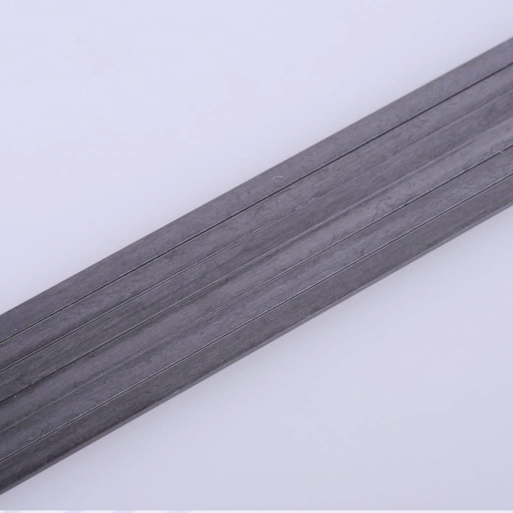5 płaskich prętów włókno węglowe korbowód 200mm(2x10mm)