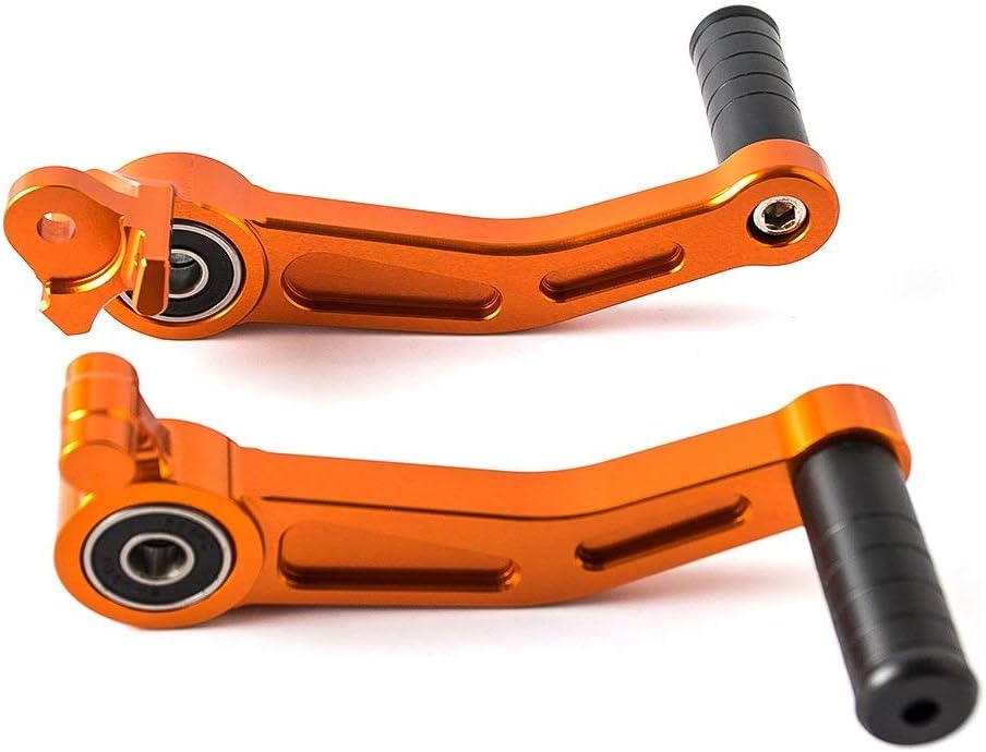 TSEWNE for KTM 390 Duke 2013-2016 for KTM RC125/RC200/RC390 2014-2016 Motorcycle Accessories CNC Aluminium Orange Brake Clutch Gear Pedal Lever