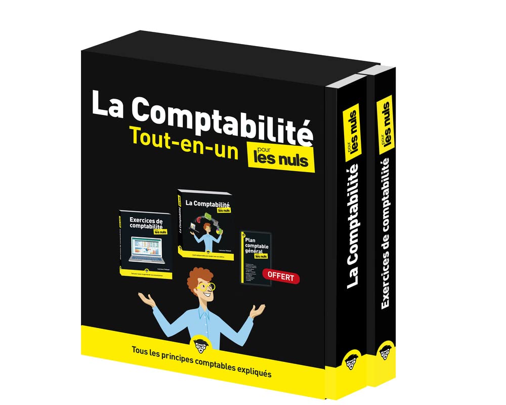 La Comptabilité Tout-en-un pour les Nuls, 2e éd: Coffret en 2 volumes