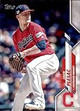 2020 Topps #653 Zach Plesac NM-MT Cleveland Indians Baseball