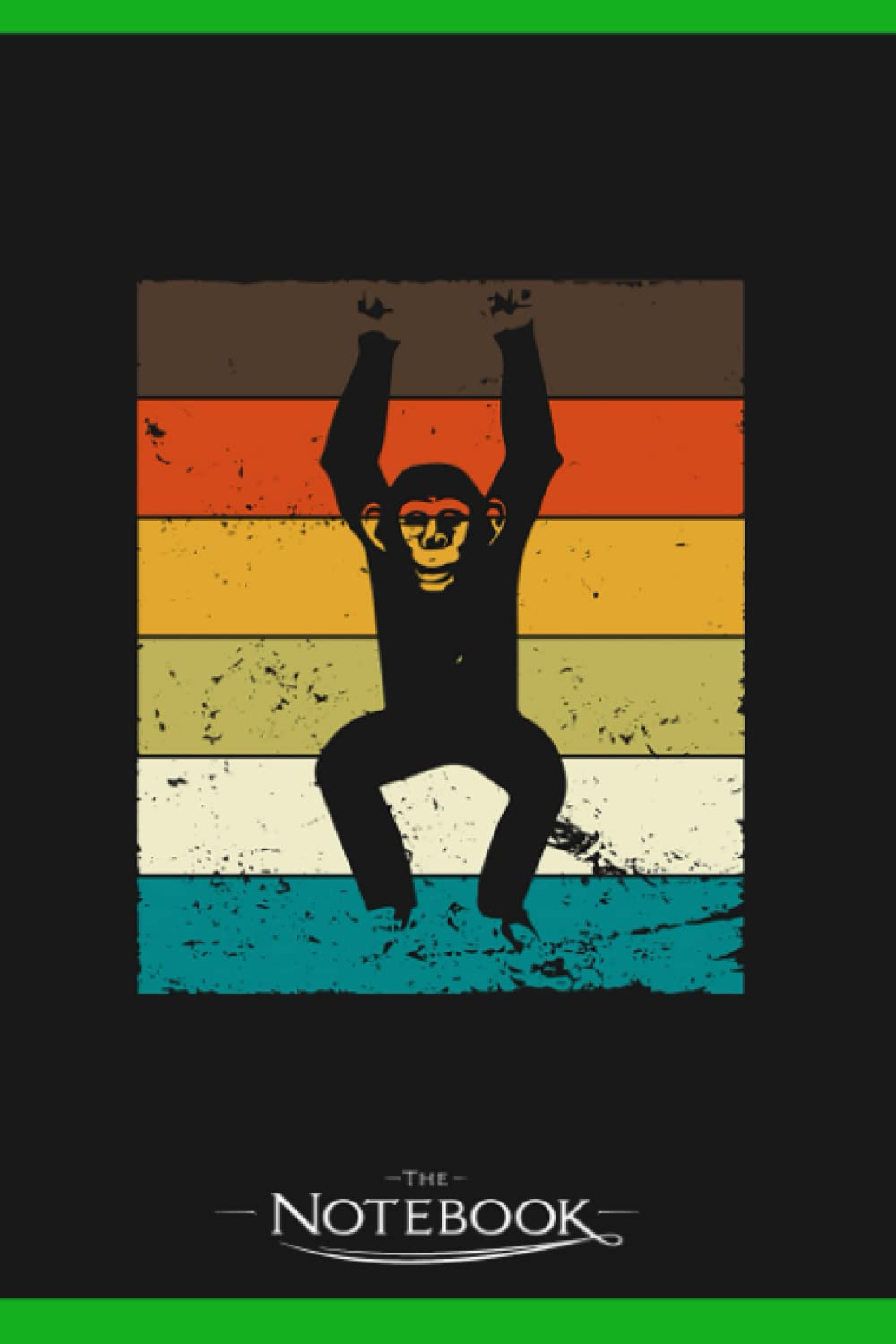 Notebook: Vintage Chimpanzee Ape Monkey Monkeys: Notebooks Are Great For Daily Journaling| Present Gift 120 Lined Pages 6 x 9 Inch 120 Lined Notes