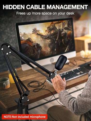 Bras de micro suspendu support réglable Razer Seiren V3 Mini et X - 7