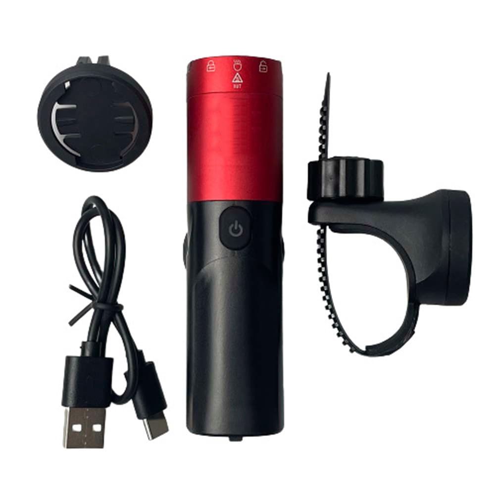 Fari per Bicicletta, luci notturne per Ciclismo, luci da Montagna, Ricarica USB, antiabbagliamento, Super Luminose, Luce Notturna, Accessori per Bicicletta
