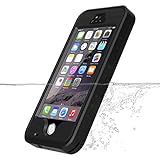 iPhone 5S/SE/5 Waterproof Case, Vcloo iPhone 5 Underwater Case, Dust Proof, Snow Proof, Shock Proof Case, Heavy Duty Protective Carrying Cover Case for iPhone 5/5S/SE with Screen Protector