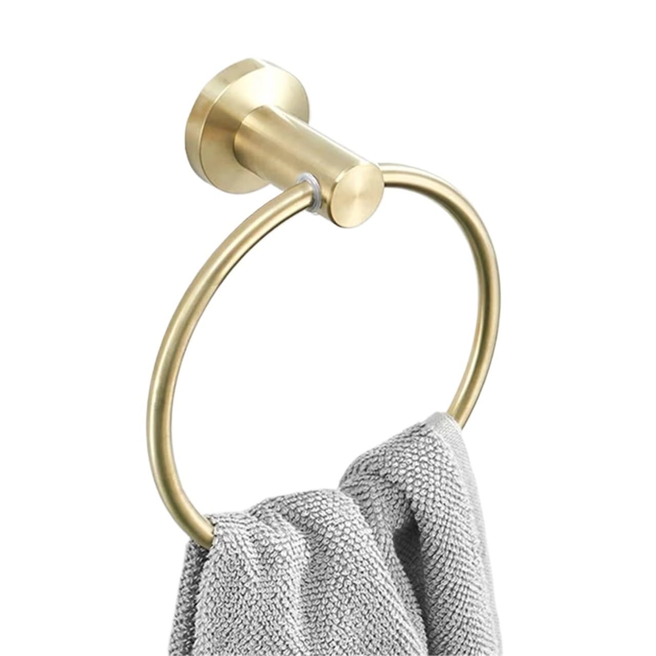 Porte-serviettes muraux salle de bain acier inoxydable 304 accessoire brossé