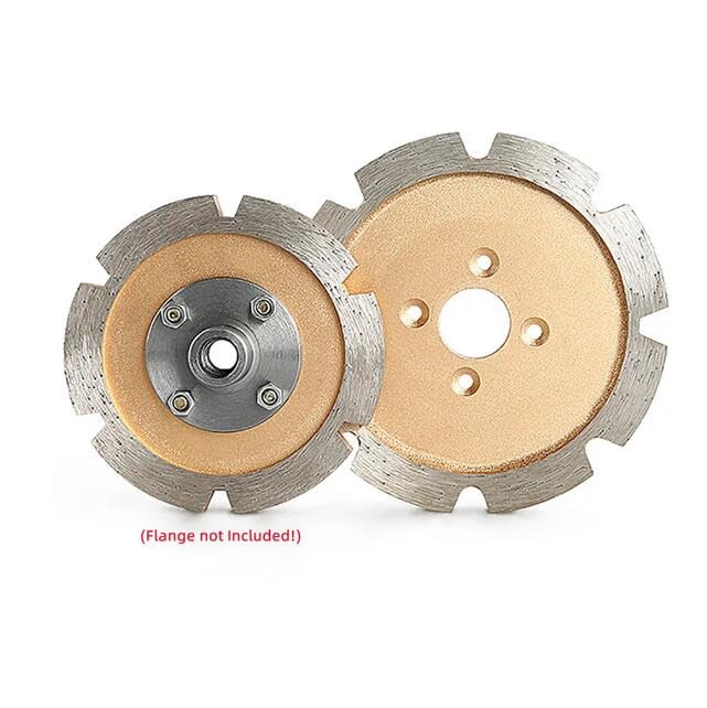 Diameter 110MM Diamond Saw Blade, 3-15MM Thickened Carving Blade Stone Wall Concrete Floor Slotting Dry Cutting Sintering Blade (15MM Thickness)