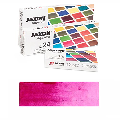 CREATIV DISCOUNT NEU Jaxon Aquarellfarbe, 1/2 Napf, Kaltrosa