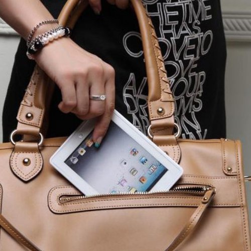 Easybuystore Mini Faux Apple iPad/Macbook Air Notebook Tablet Beauty Makeup Cosmetic Pocket Face Compact Mirror Random Assorted Colors