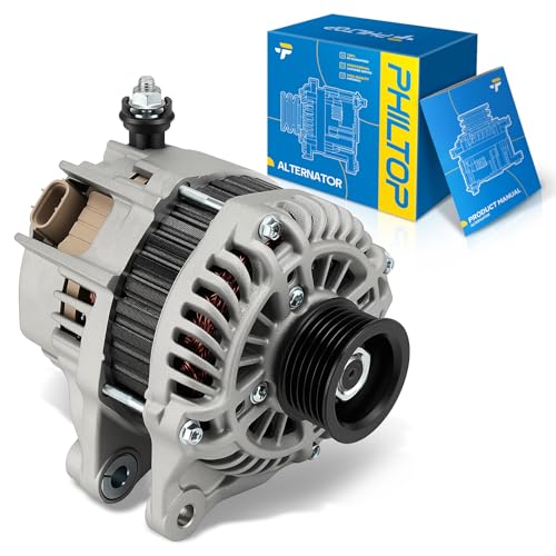 Image of PHILTOP Alternator New 20288N 100A Compatible with Toyota CX-5 2013-2018 | Alternator for 2013-2019, 2022-2023 CX-5, 2014-2018 3, 2014-2021 6, 2016-2021 CX-3, 2016-2023 MX-5 Miata, 2017-2018 Yaris iA