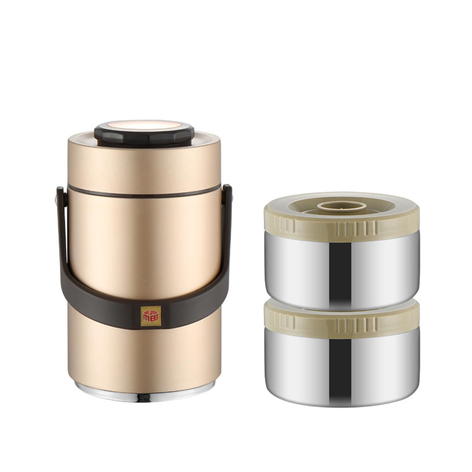 Xjdzineq Commercial Grade Thermal Food Jar Wide Mouthes Design Smooth Interior Lunch Container Suitable for Soups & Entrees Stackable Thermal Bentos Box for Adults