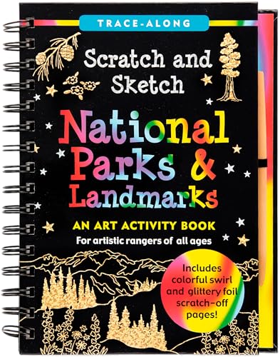 Scratch and Sketch National Parks & Landmarks (Trace-Along)