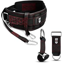 THEFITGUY Ultimate Dip Belt & Dumbbell Straps Bundle For Loading Plates, Dumbbells & Barbells | Secure Fit, Horizontal Weight, Built for Heavy Dips & Squats