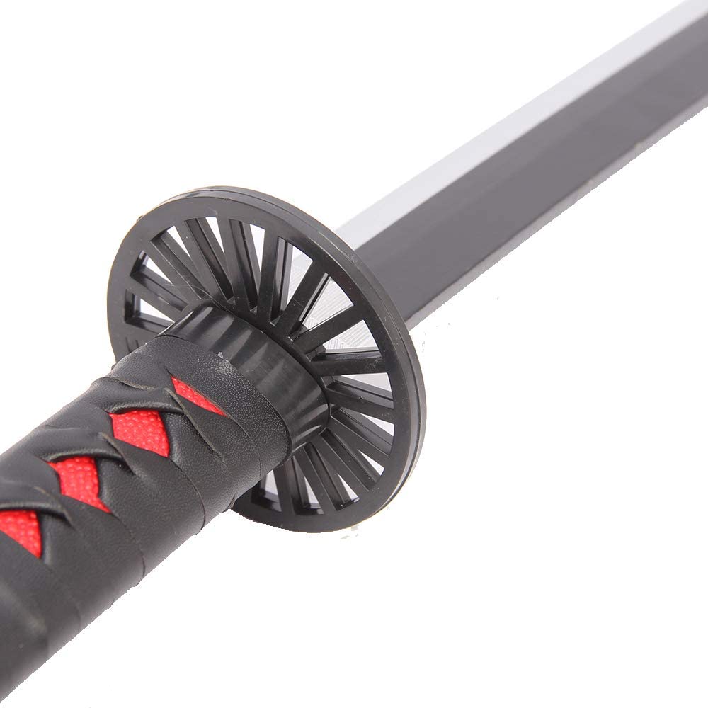 鬼滅の刃 竈門炭治郎 火神日輪刀 黒石目鞘 本牛革柄巻 炭 治郎 柄