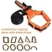 CYTGOUPER Strap Clamps for Woodworking,4M/13ft Quick Release Band Clamps Straps,Ratchet Corner Miter Vise Framing Tool for Picture Frames Cabinets Irregular Work Piece(1pc)