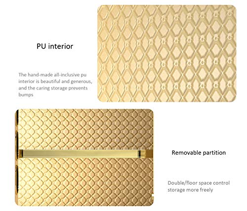 Safe Box Electronic Safes Deposit Box All-Steel Office Home Anti-Theft Lock Box Cash Jewelry Strongbox Home Safe (Color : Brown) #TOP4