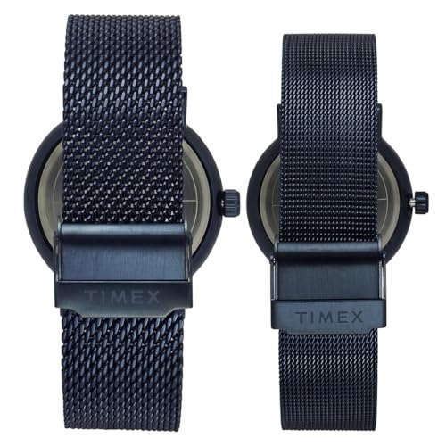 Image of TIMEX Analog Watch for Unisex with Round Dial & Water Resistant Unisex Wrist Watches