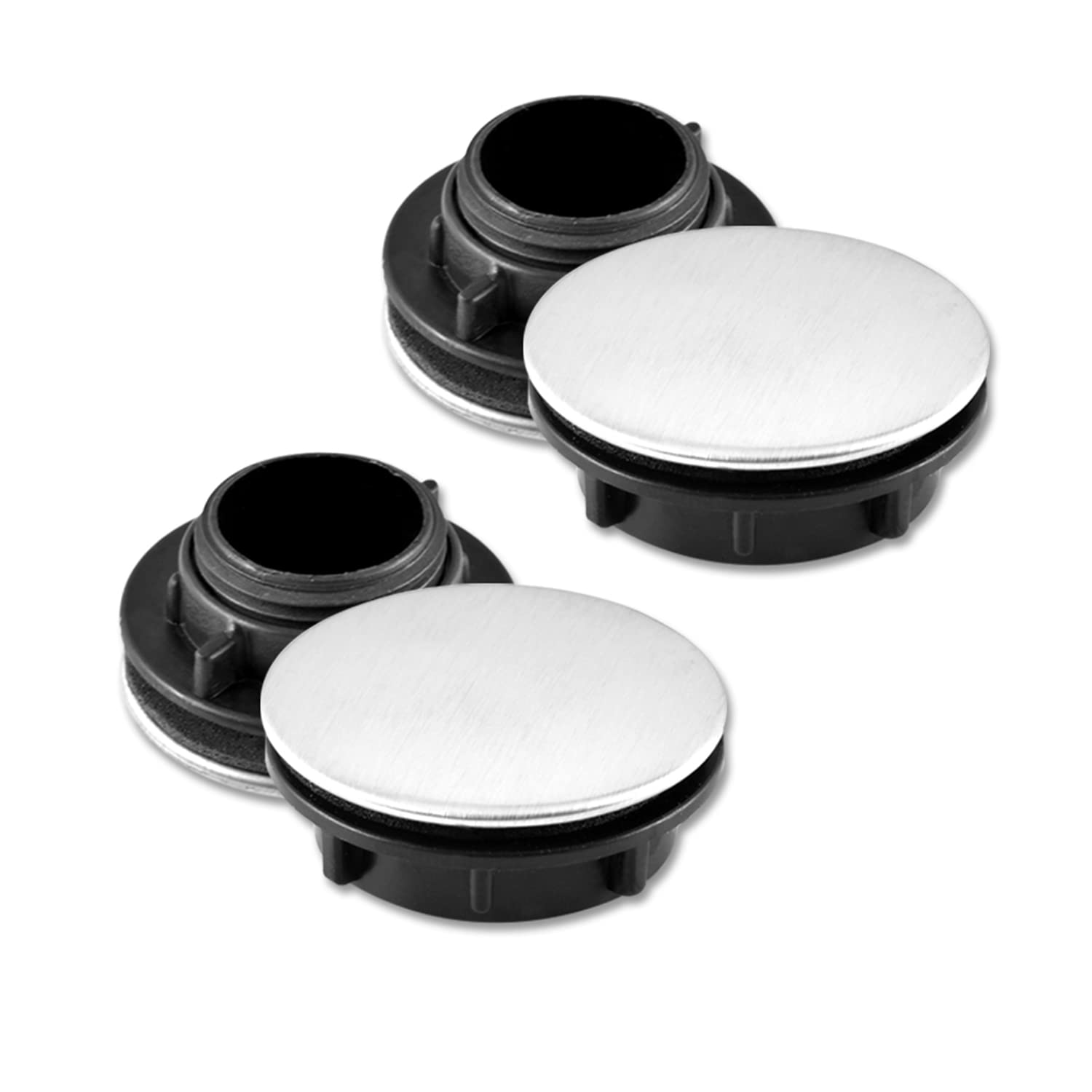 4 Packs Qrity Kitchen Sink Tap Hole Blanking Plug Cover Plate Disk, SUS