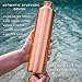 Kosdeg Copper Water Bottle - 34oz Vintage Modern Design - An Ayurvedic Pure Copper Vessel For Drinking- Drink More Water, Lower Your Sugar Intake And Enjoy The Health Benefits Immediately