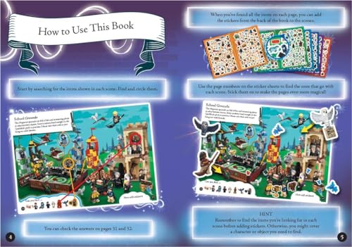 Image of LEGO Harry Potter: Search & Find Sticker Activity Book (with over 600 stickers) (LEGO Search and Find)