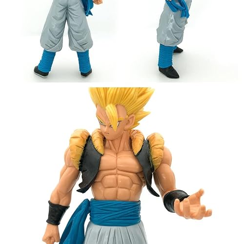 Dbz Anime Figurine Model Gk Super Saiyan 4 Rose Son Goku Gogeta Action Figure Gohan Figures Vegeta Statue Collection Toy- Gogeta Blue 12 Inch #TOP5