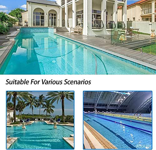 Rambarde de piscine anti-glissade pour sécuriser l'accès enterré support 118 kg