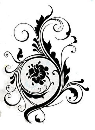 Joy! CraftsCraft Clear Stamp, Swirls Ll