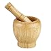 Produktbild Holz Hand Manuelle Mörser Stößel Set Mahlbecher Crusher Kitchen Tool für Knoblauch Ingwer Gewürze