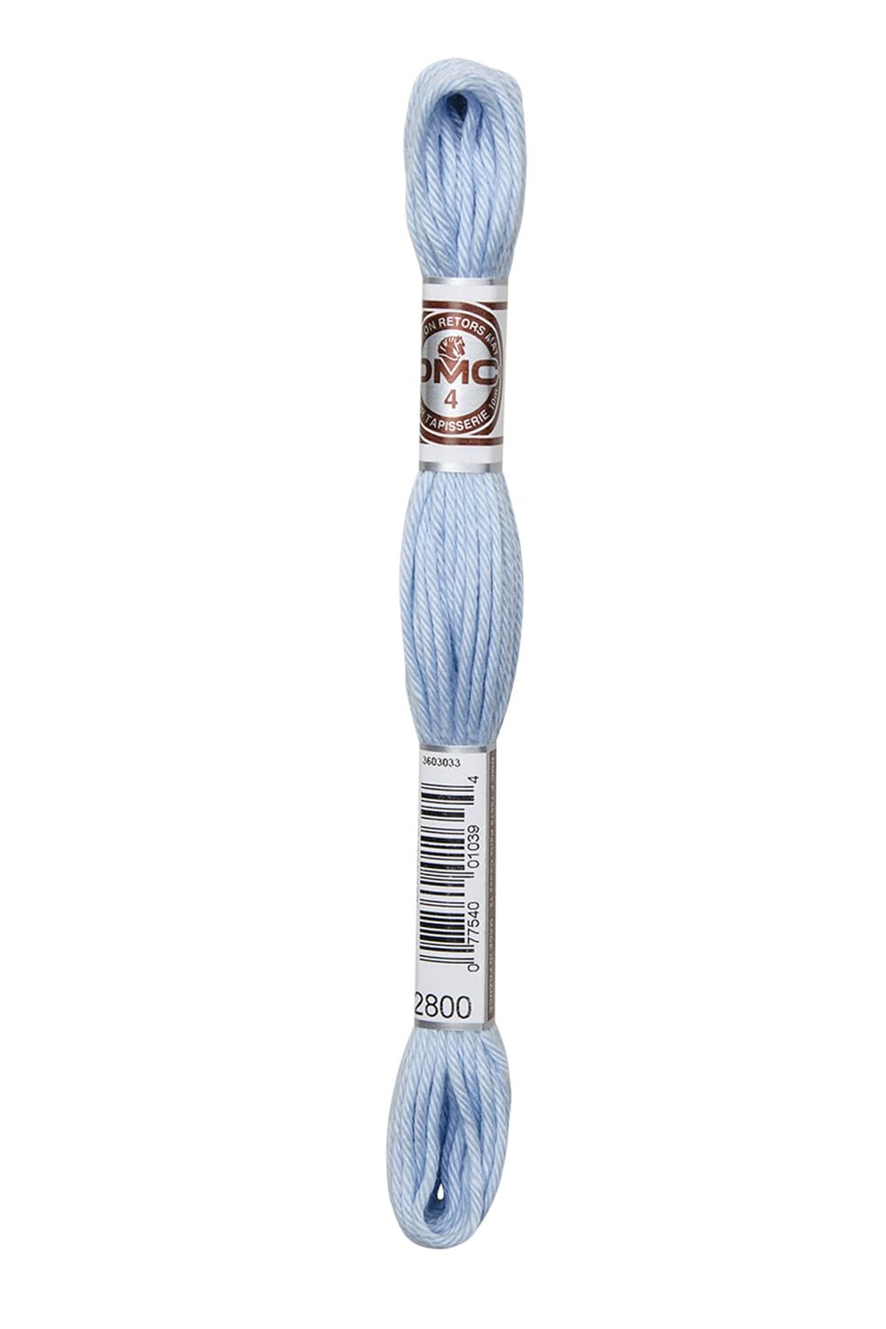 DMC 5-Strand Embroidery Soft Matte Cotton Thread 10.9Yd-Pale Delft Blue