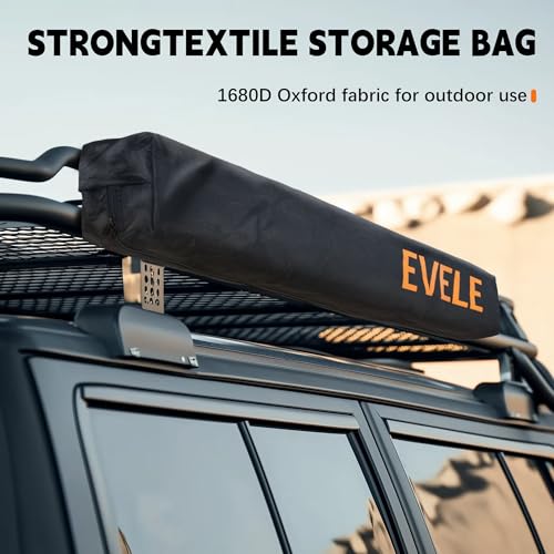 image for EVELE Shower Awning Tent for roof Rack, Portable Privacy Sun Shelter f