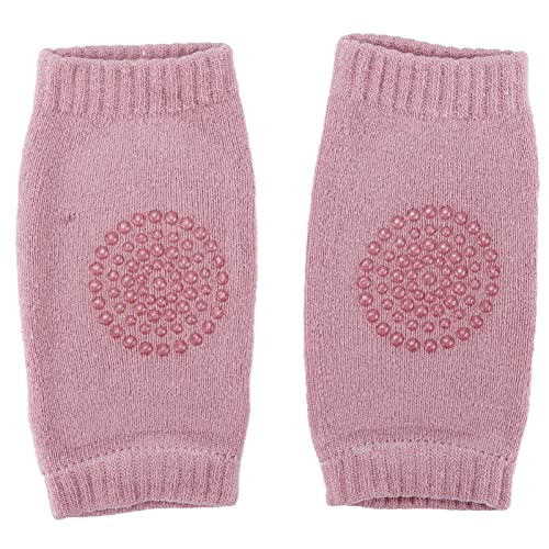 Joelheiras para bebês, 3 pares de joelheiras de rastreamento para bebês Algodão penteado antiderrapa