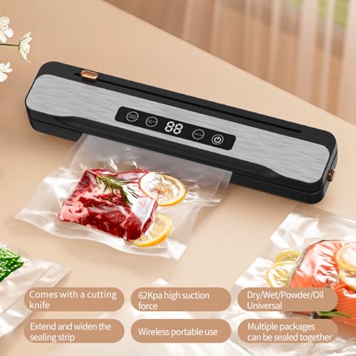 Machine à chaleur portable pour scelleuse de sacs sous vide rapide