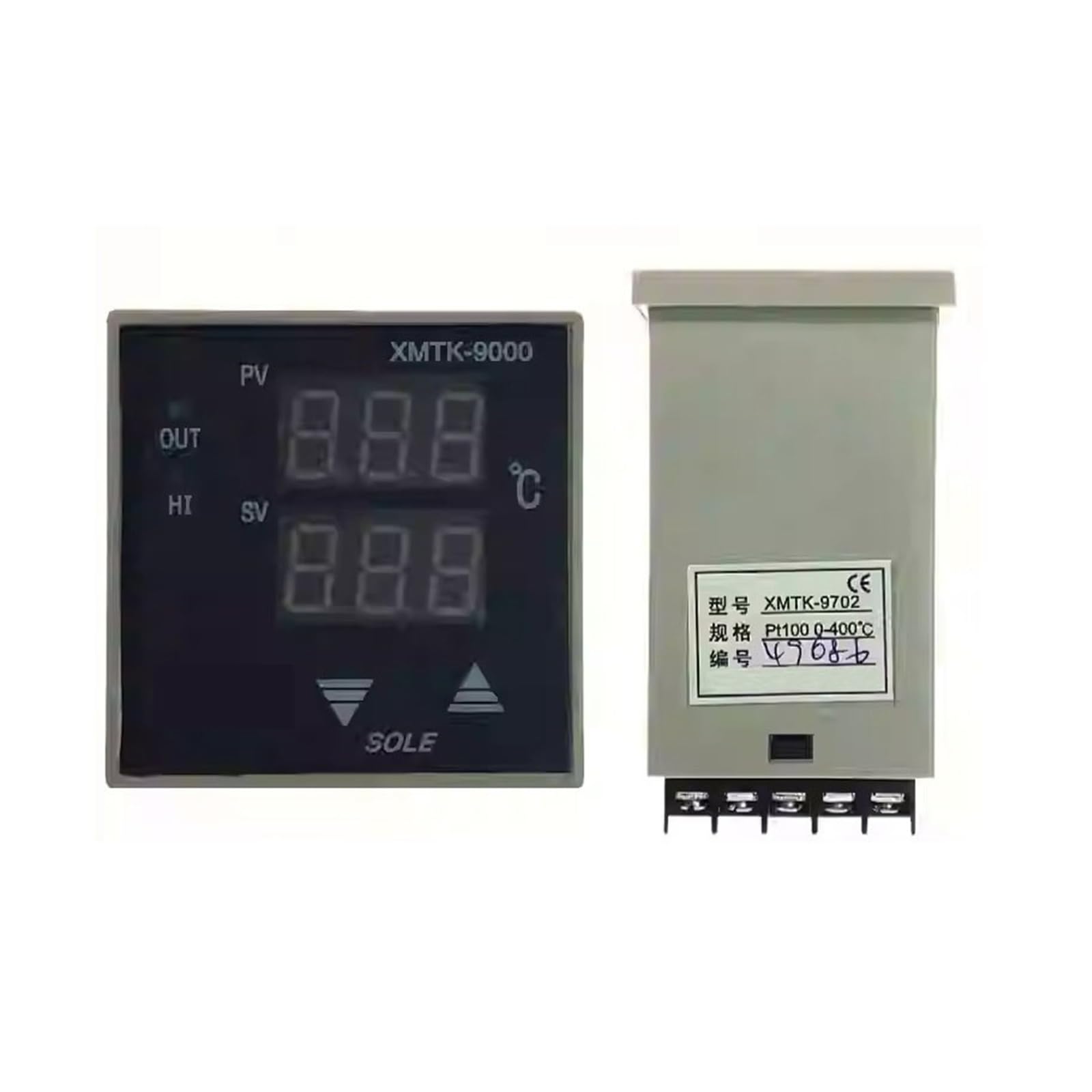 Relais temporisé XMTK-9702 PT100 400 régulateur de température