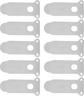 Placa de válvula de compressor de ar, chapa de aço em forma de lingueta Placa de válvula de aço resistente ao calor para manutenção de compressor de ar