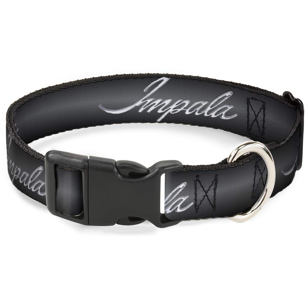 Collar Buckle-Down Impala Script para pasear con estilo por la ciudad y parques urbanos