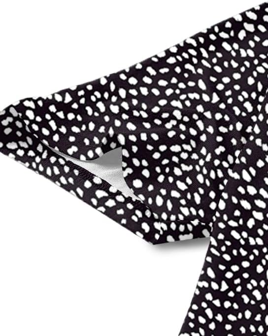 Poetsky Summer Womens Tunic Tops for Leggings with Pockets Short Sleeve Casual Long T Shirts S-3XL - Image 3