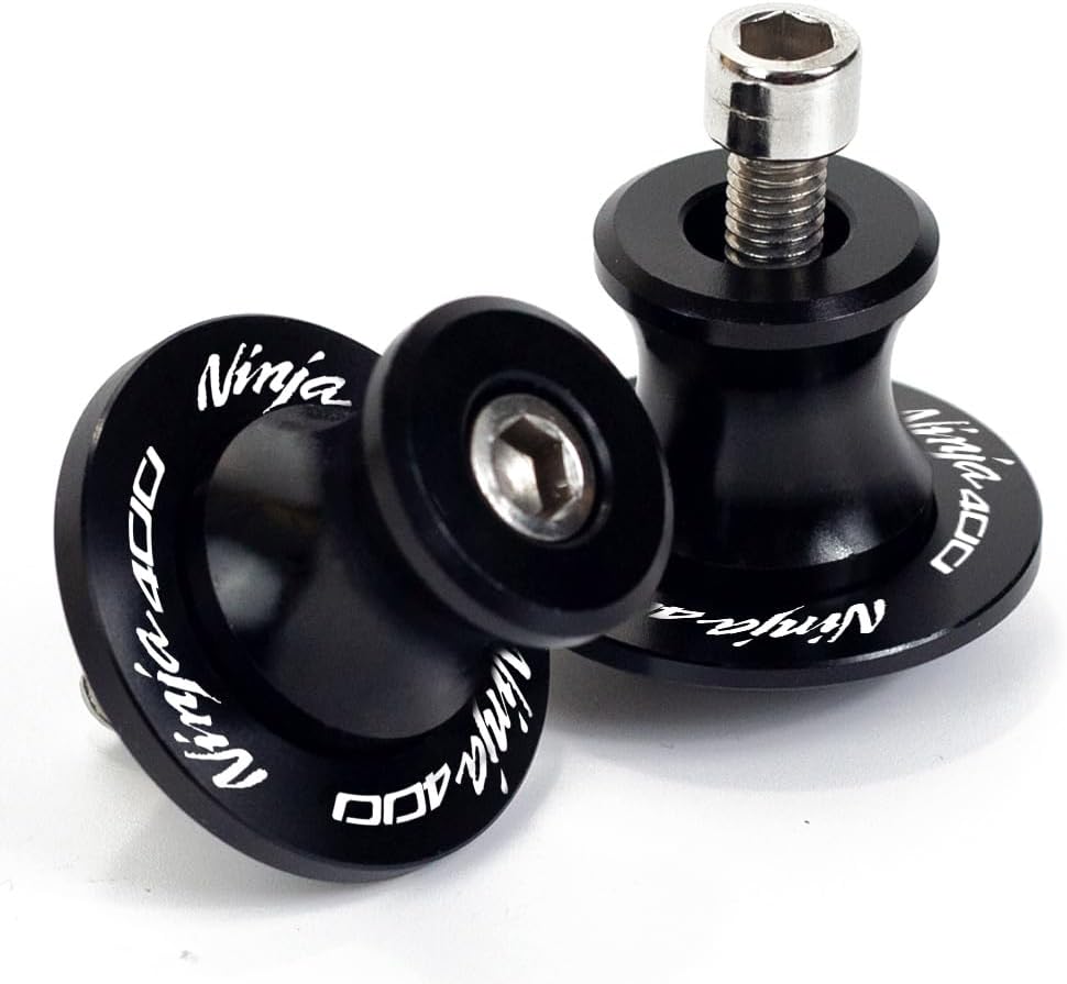 Motorcycle Chain Lube Swingarm Spools Rear Stand Screws
