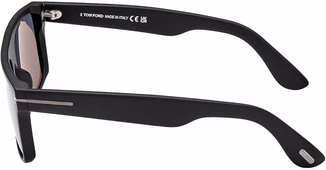 Amazon.com: Tom Ford PHILIPPE-02 FT 0999-N Matte Black/Smoke